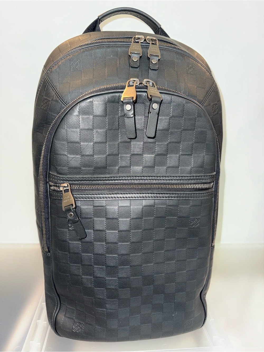 Louis Vuitton Micheal Backpack Black Leather